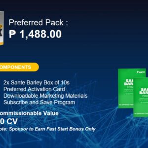 Sante Barley Membership - Preferred Customer Activation