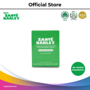 Sante Barley Powder No Added Sweetener, Box of 10s