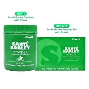 Buy 1 Santé Barley Canister + 1 Barley 30s at 70% Off