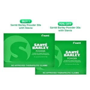 Buy 1 Sante Barley 30s w/ Stevia Get 1 Barley 30s at 70% Off